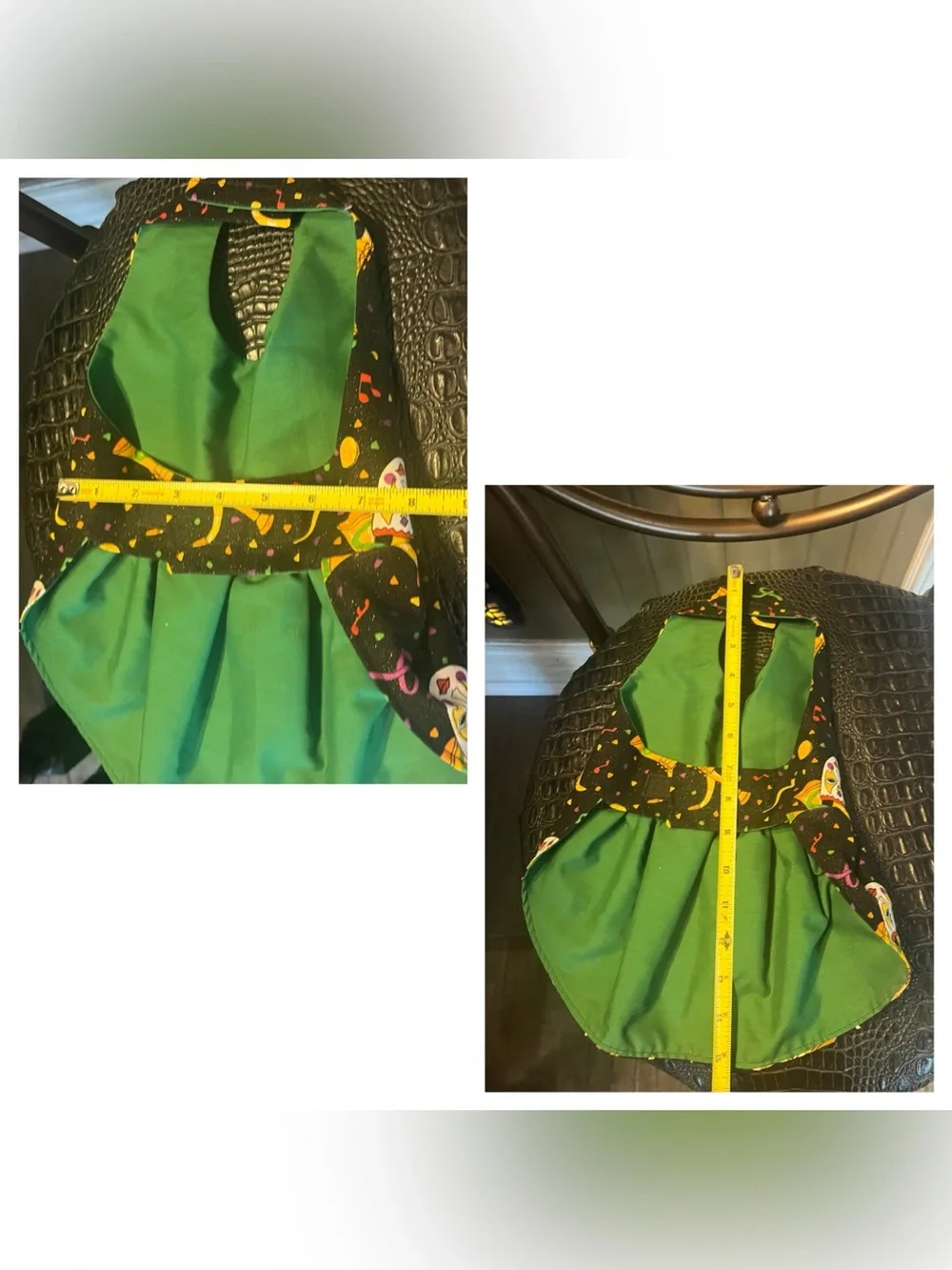 NNW Handmade Dog/Cat Unisex Mardi Gras Pet Costume